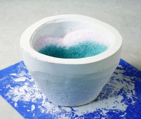 Ohutseinäinen pâte de verre